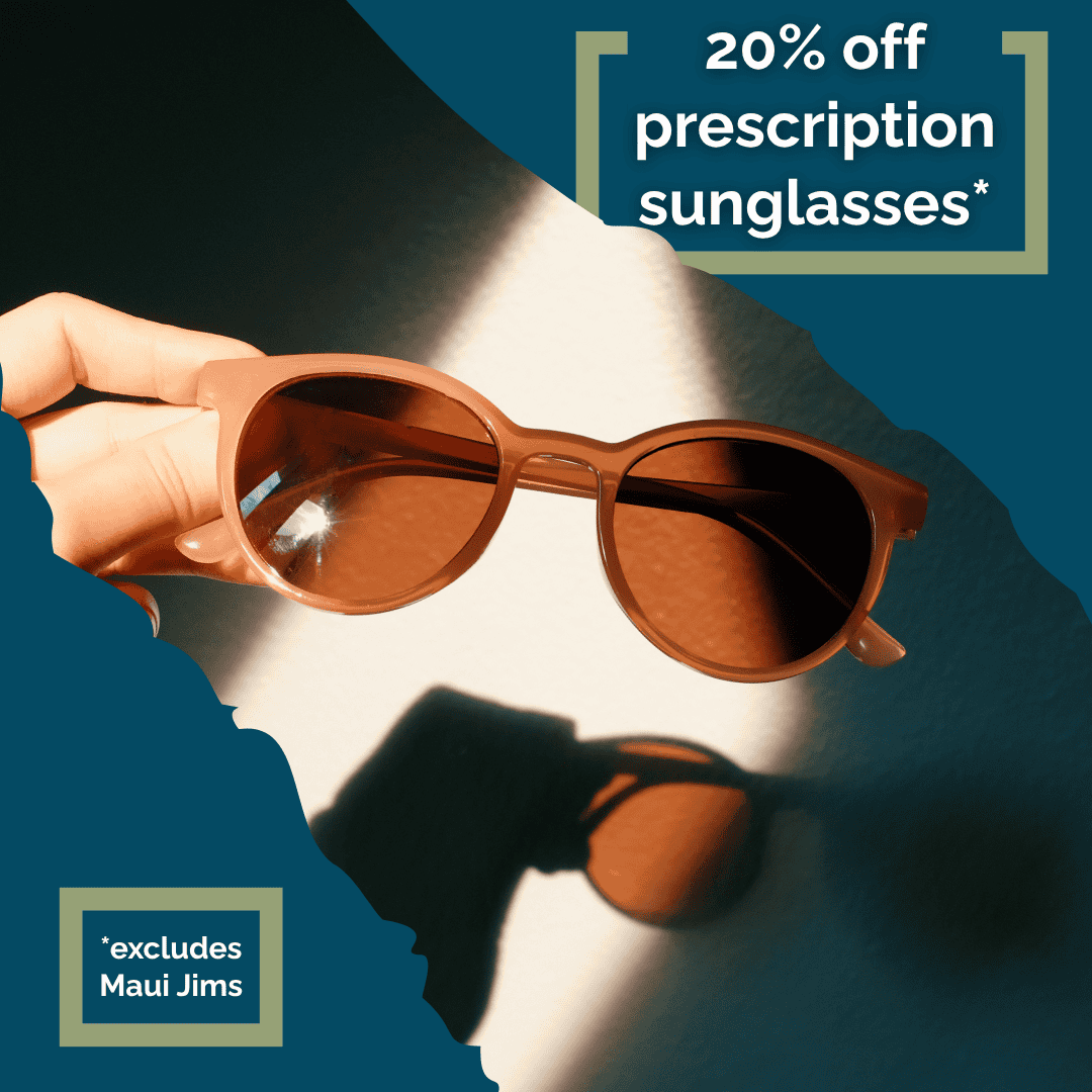 20% off prescription sunglasses